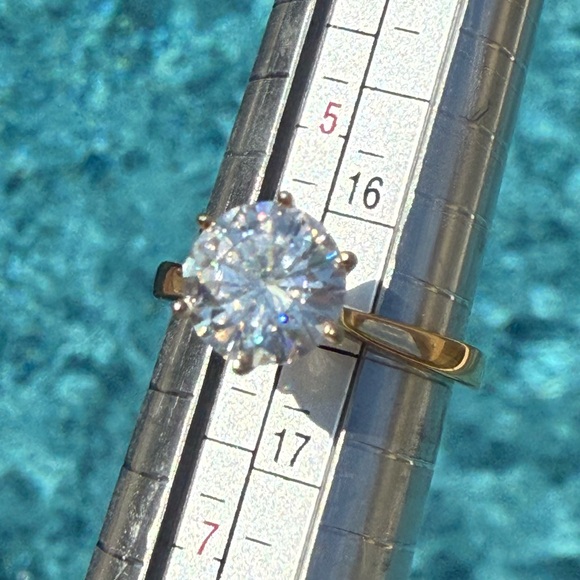 Charles & Colvard Jewelry - Elegant 2ct moissanite solitaire